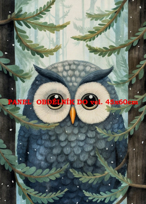 Bavlněný panel 18x25 cm - skladem