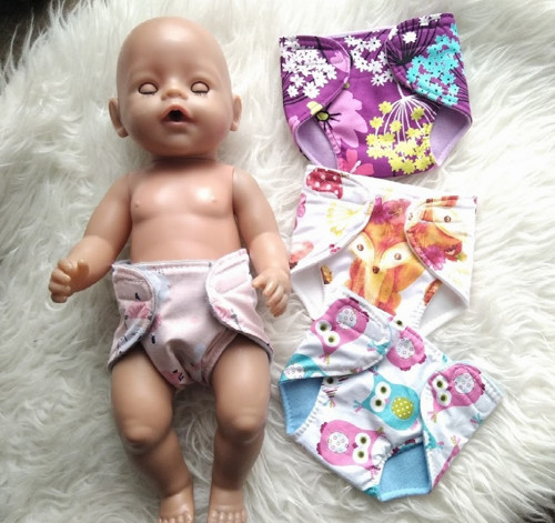 Kalhotky pro panenku Baby born 43 cm - ruzné vzory