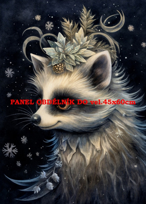 Bavlněný panel 18x25 cm - skladem — foto 1