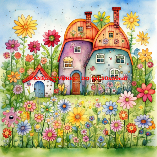 Bavlněný panel 25x25 cm - skladem