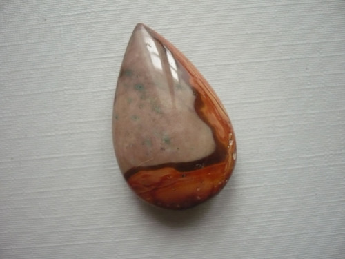 Kapka - jaspis pestrý 33 mm, č.9f