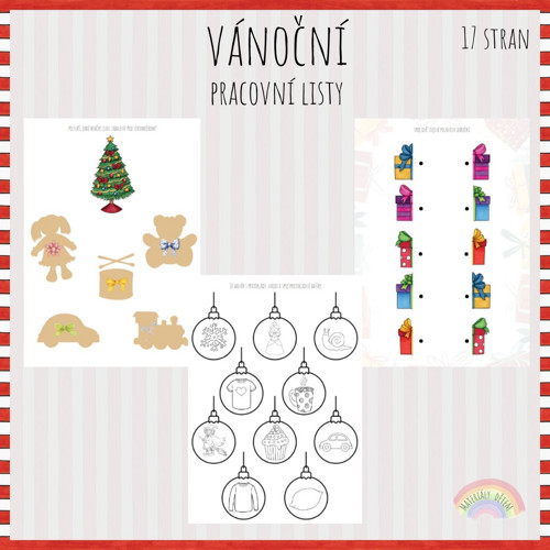 Vánoční pracovní listy — foto 1