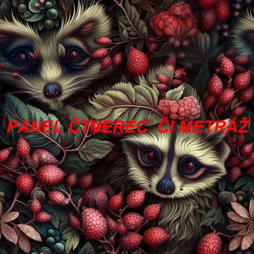 Bavlněný panel 25x25 cm - skladem