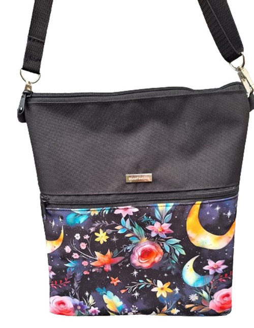 Taška crossbody Night Flowers