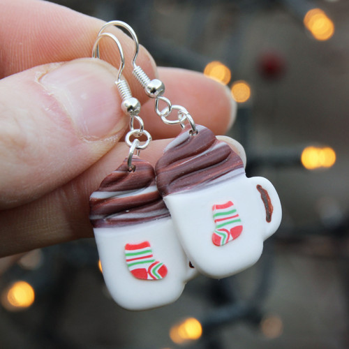 Cafe latte ponožkové