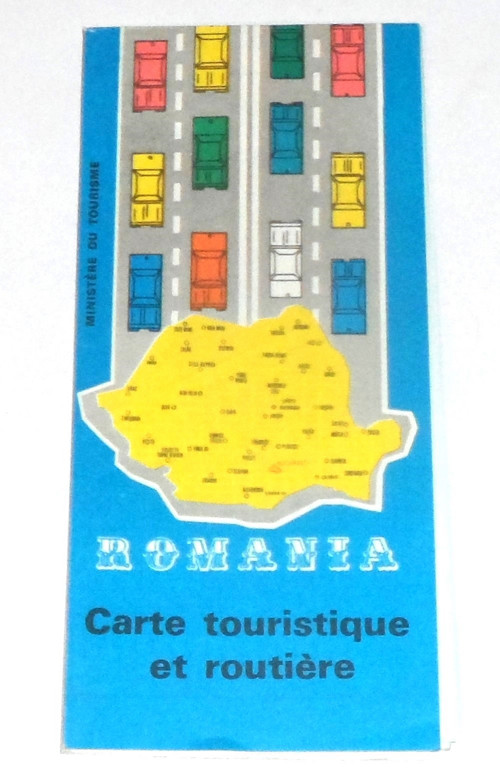 Turistická a silniční mapa • ROMANIA / Rumunsko — foto 1