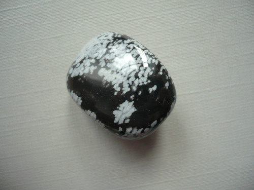 Troml. kámen - obsidián vločkový 27 mm, č.49