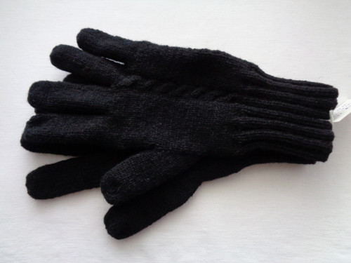 Rukavice prstové pánské 100 % merino
