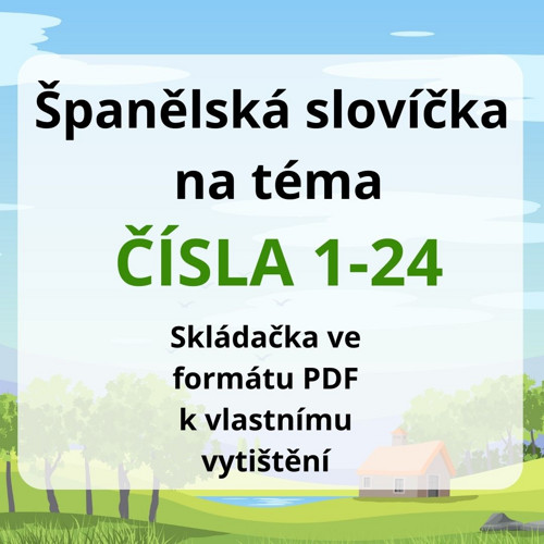 Španělská slovíčka - Číslovky