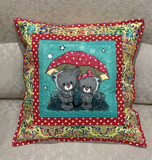 Povlak na polštář patchwork