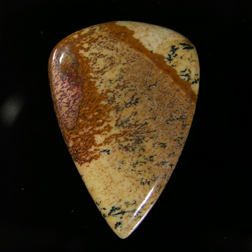 Přírodní jaspis, kabošon, 33,12 ct., 32,7x22,7x6mm