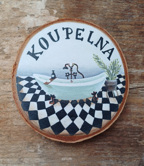 Koupelna - cedulka — foto 1