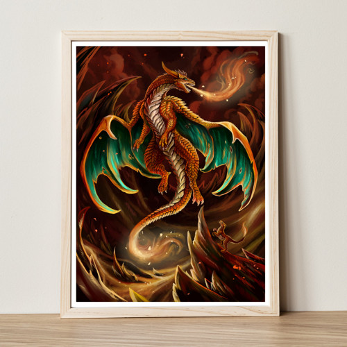 Plakát - Pokemon Charizard