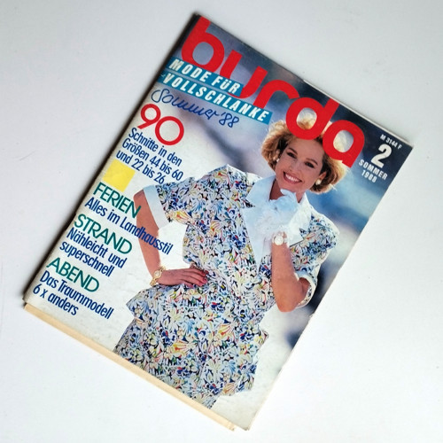 BURDA MÓDA PRO PLNOŠTÍHLÉ 2/1988 — foto 1