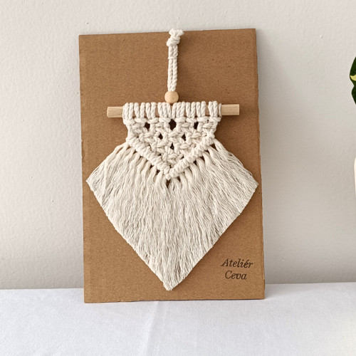 Mini macramé dekorace — foto 1