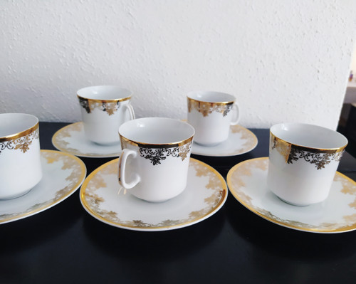 Hrníček s podšálkem porcelán JSK