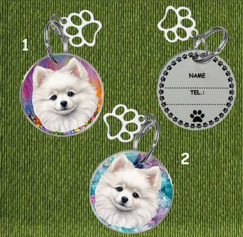 ŠPIC POMERANIAN PSÍ ZNÁMKA 2 velikosti vyberte !