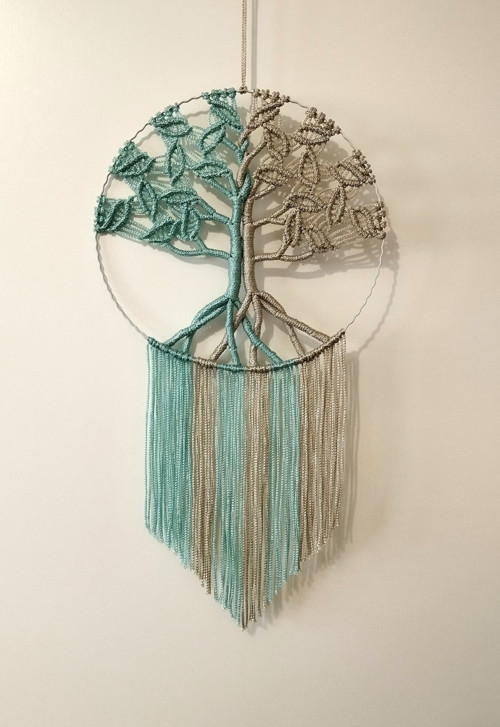 Macramé Strom života — foto 1