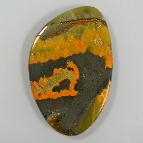 Přírodní Jaspis, kabošon, 84,53 ct., 61x39,2x4,3mm