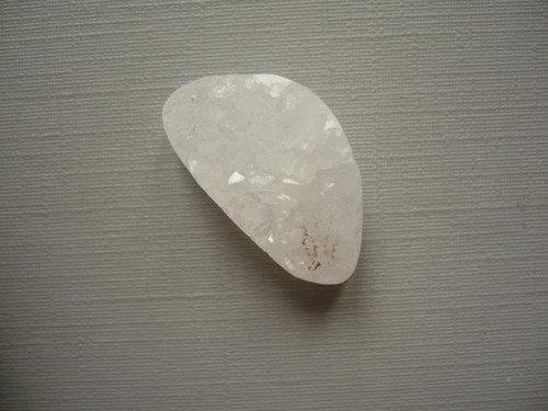 Kabošon - chalcedon drúza 25 mm, č.35f
