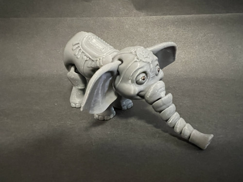 Slon - 10 cm - 3D tisk — foto 1