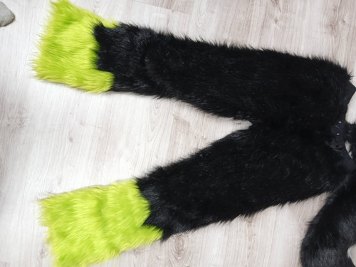 Furry kostým, fursuit maska, oblek párty