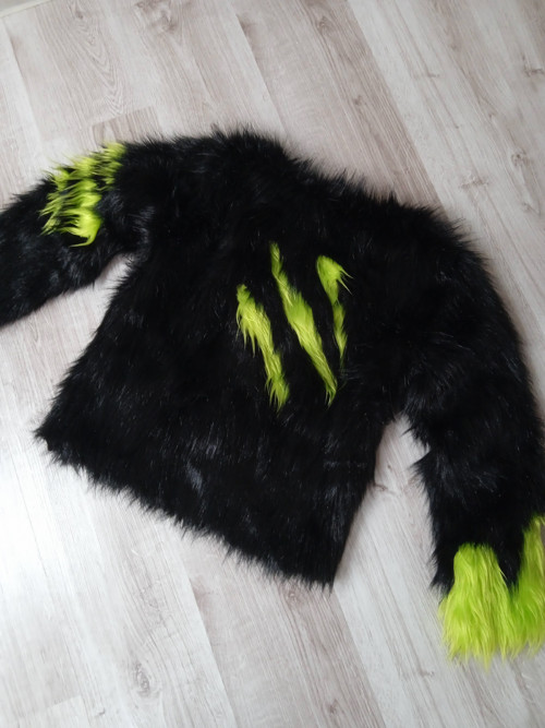 Furry kostým, fursuit maska, oblek párty