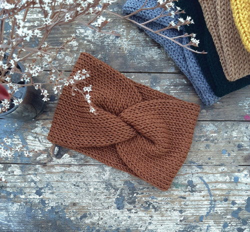 Dvouvrstvá čelenka, 50% merino — foto 1