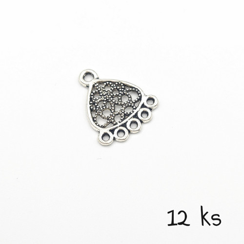 Ramínko "hruška" 22x18 mm, 6 párů