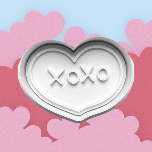 Vykrajovátko LÁSKA - XOXO