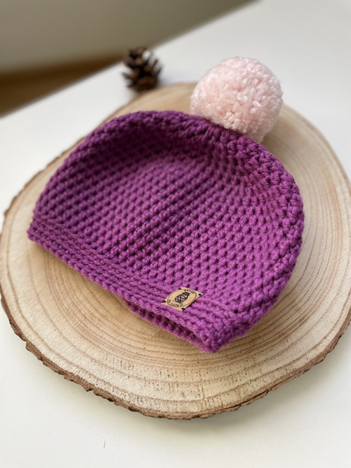 Dětská čepice - 100% merino vlna
