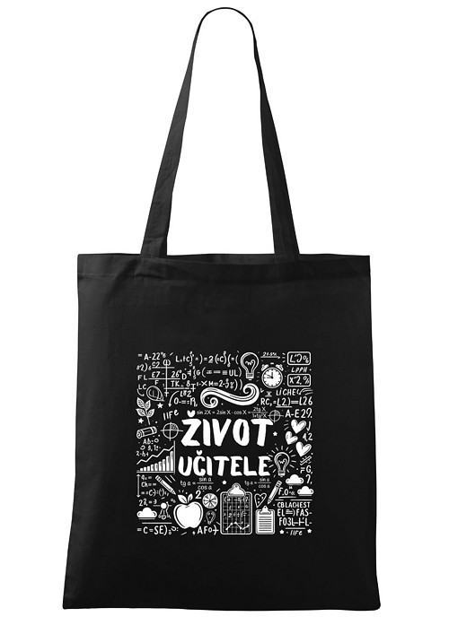 Plátěná taška "ŽIVOT UČITELE"