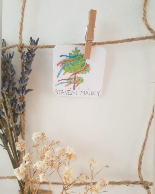 Stavění májky — foto 1