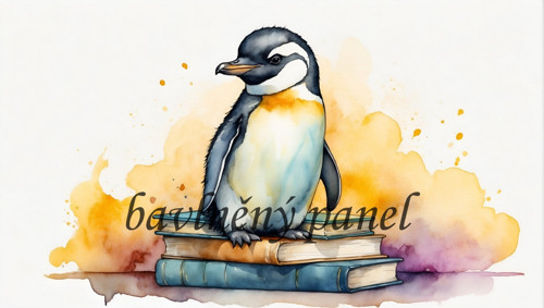 Bavlněný panel Akvarel 331