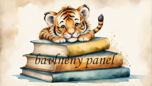 Bavlněný panel Akvarel 338