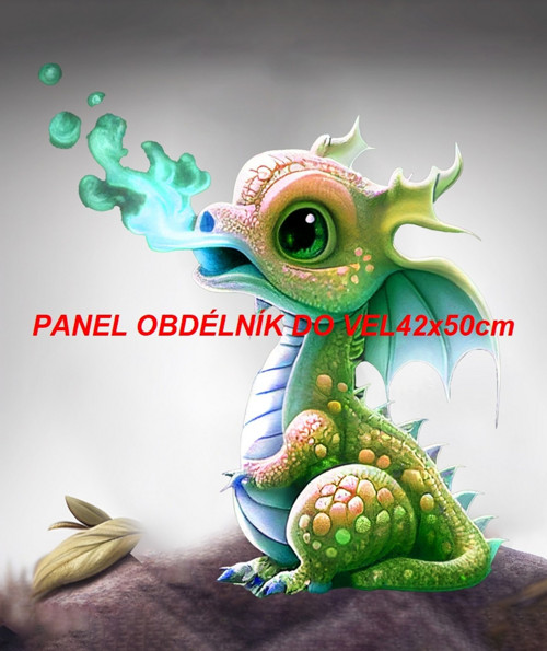 Bavlněný panel 21x25 cm - skladem