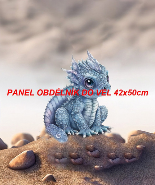 Bavlněný panel 21x25 cm - skladem