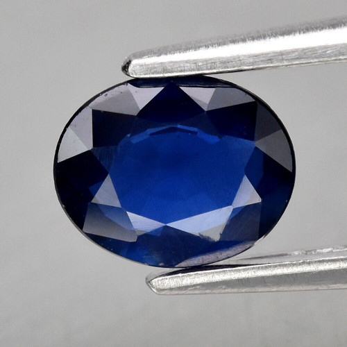 Zafír 0,54 ct, 6,0x4,8x2,1 mm