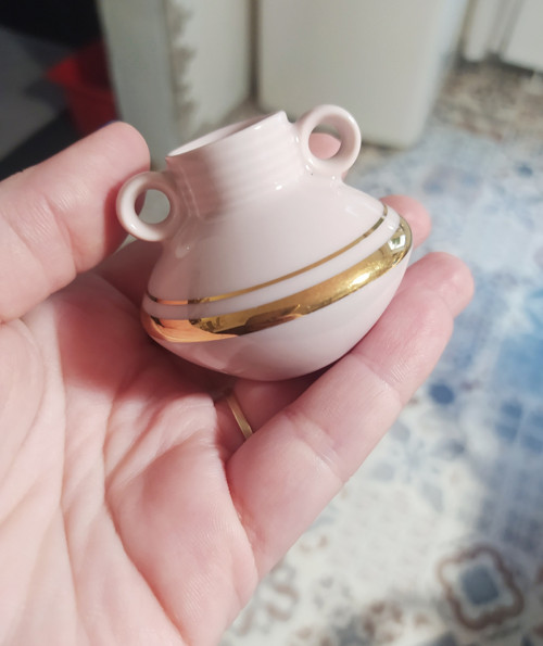 Malá vázička Amfora porcelán HC Chodov