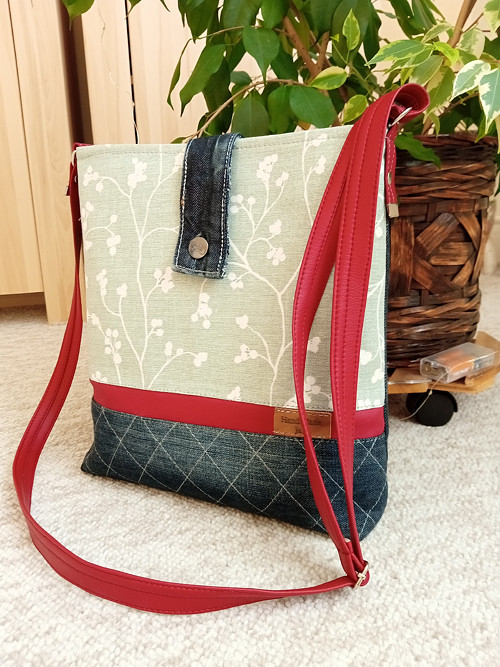Crossbody - riflová — foto 1