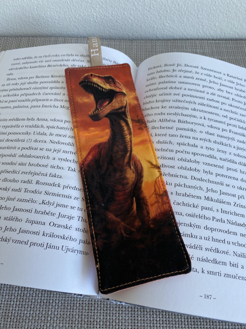 Záložka do knihy - Dinosaurus