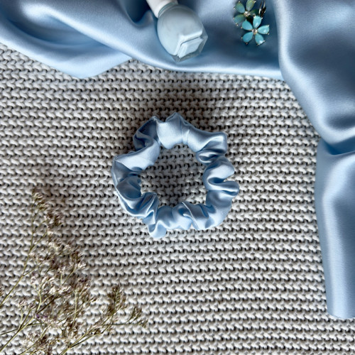 ICE ICE BABY - hedvábná scrunchie MINI