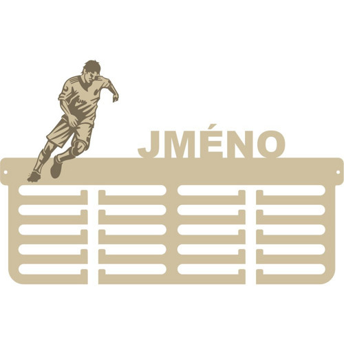 Věšák na medaile - Fotbal