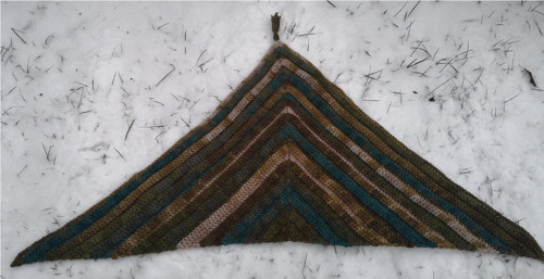 Šátek se střapcem — foto 1