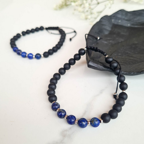 Pánský náramek lapis lazuli