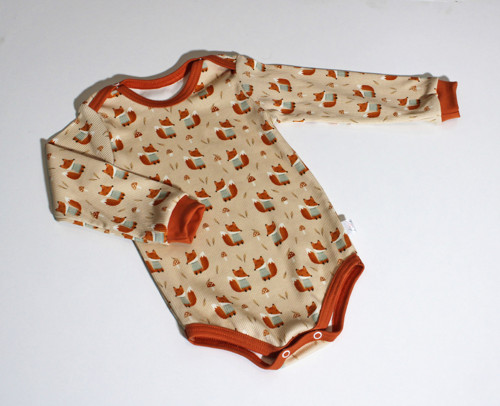 Body s lištičkami, vel. 74 — foto 1