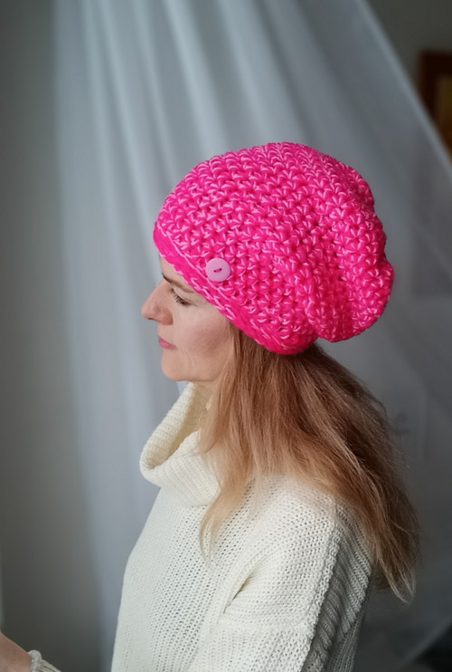 Hučka pink neon SKLADEM
