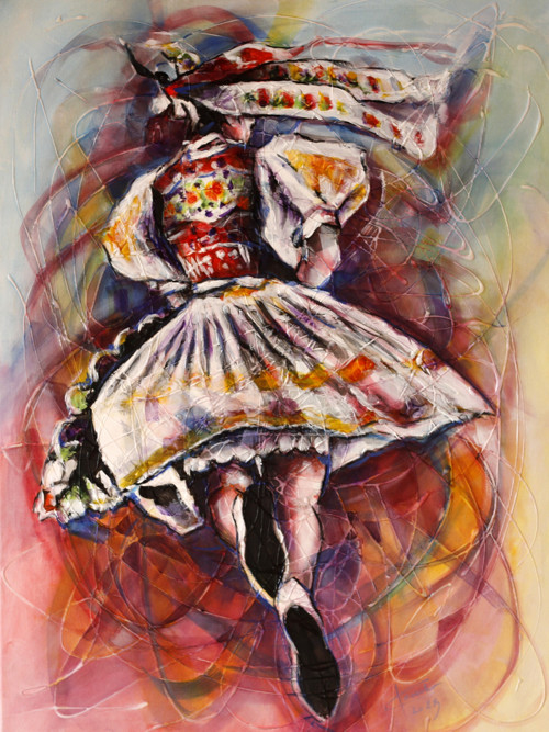 Pestré farby folklóru Detvianka