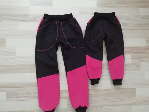 Softshellové kalhoty s FLEECEM