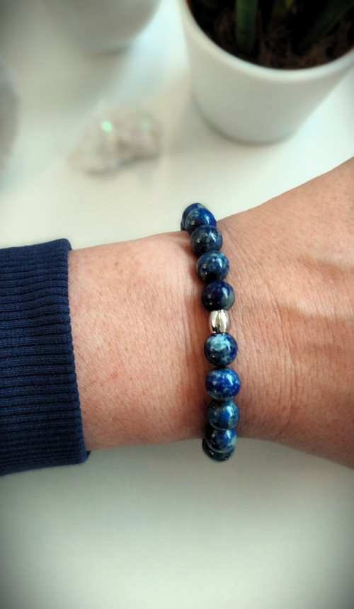 Náramek SEBEVĚDOMÍ (Lapis Lazuli)